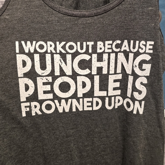 Bella Canvas Gray Tank Top Bold Graphic - Picture 2 of 6